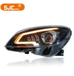 Phares Full LED SJC pour Mercedes-Benz Classe C W204 C200 / C180 / C63 (2007-2011)