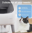 Slimme Zelfreinigende Kattenbak met App – Automatische Litter Box met Geurcontrole