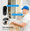 WLAN-Videotürklingel mit Kamera – Gegensprechfunktion – Nachtsicht – Modell M9