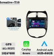 Android 2DIN Autoradio 7” met CarPlay & Android Auto voor Peugeot 206 (2000–2008)