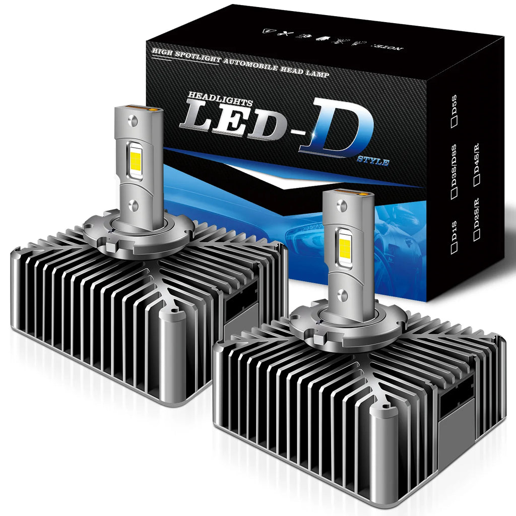 LED-Xenon-Scheinwerfer-Ersatzlampe 100 W 6000 K für D1S/D2S/D3S/D4S/D5S/D8S – Universelle Autoscheinwerferlampe