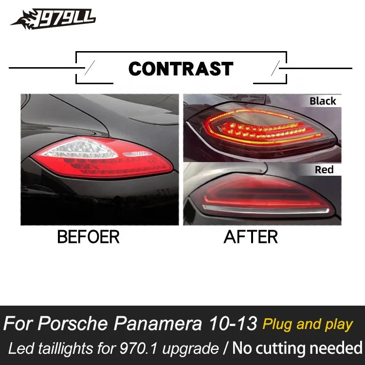 Feux arrière LED Porsche Panamera 970 – Modèle 2016 (2009–2013)