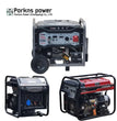 Porkns Dual Fuel Generator 3,2–5 kW – Benzin- und Gasgenerator für Zuhause und Camping