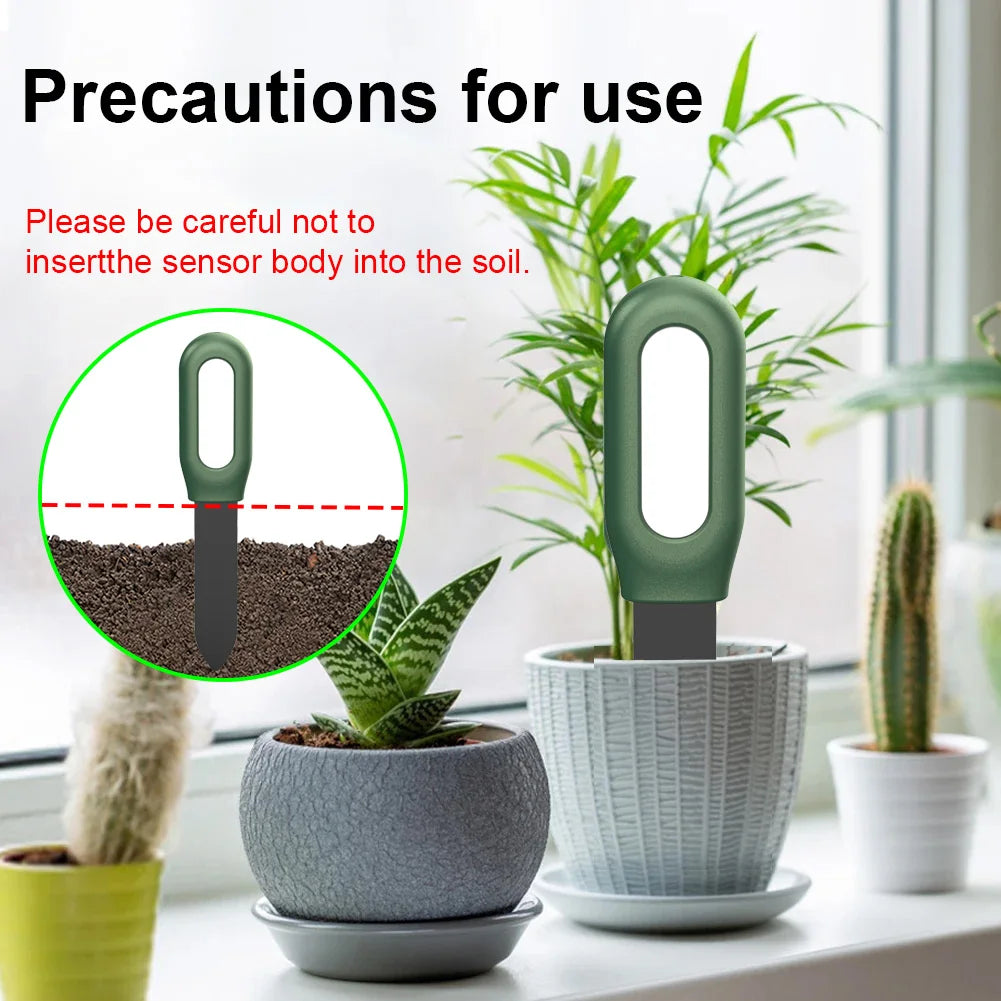 Haozee Tuya Smart Soil Moisture Sensor – Slimme Bodemvocht & Temperatuursensor (Bluetooth)