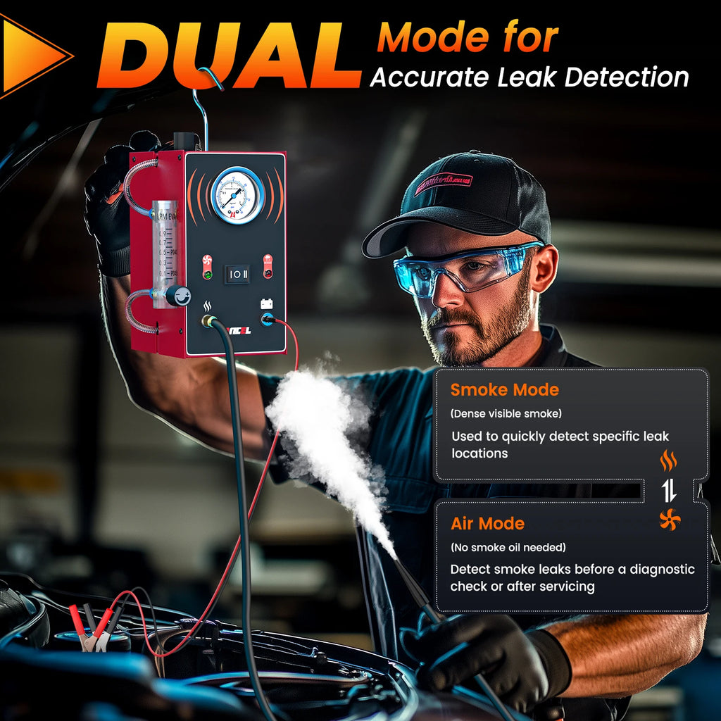 ANCEL S300 Rauchleckdetektor – Professioneller EVAP-Rauchlecktester (USA/EU)