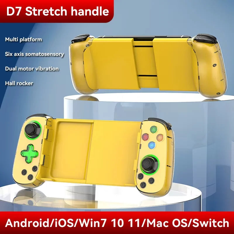 D7 Mobile Game Controller – Bluetooth Gamepad voor Android, iOS & Switch