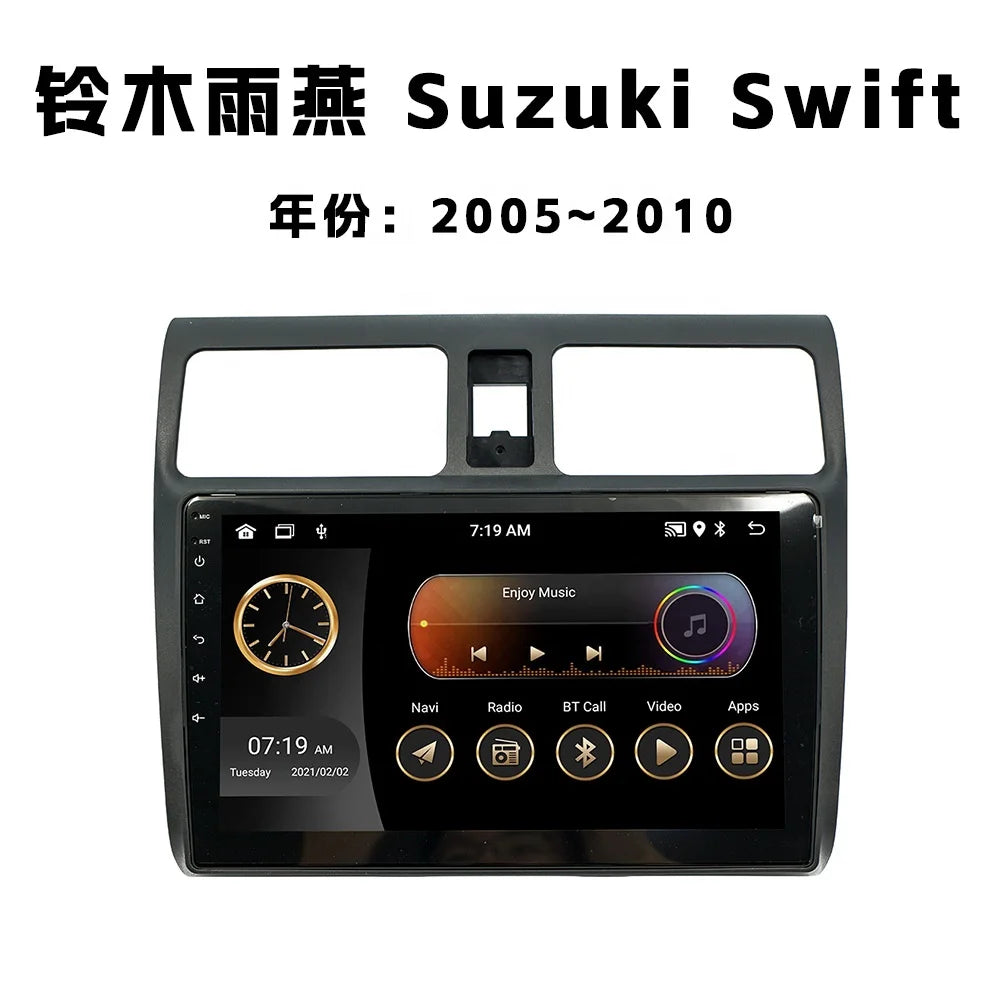 EsunWay Android 2DIN Autoradio voor Suzuki Swift 2005–2010 – 8 Core – 4G – GPS