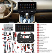 KANOR 12.3 Inch Android CarPlay Autoradio Porsche Cayenne 2010-2017 – Snapdragon 8-Core Multimedia Systeem met GPS & 4G WiFi