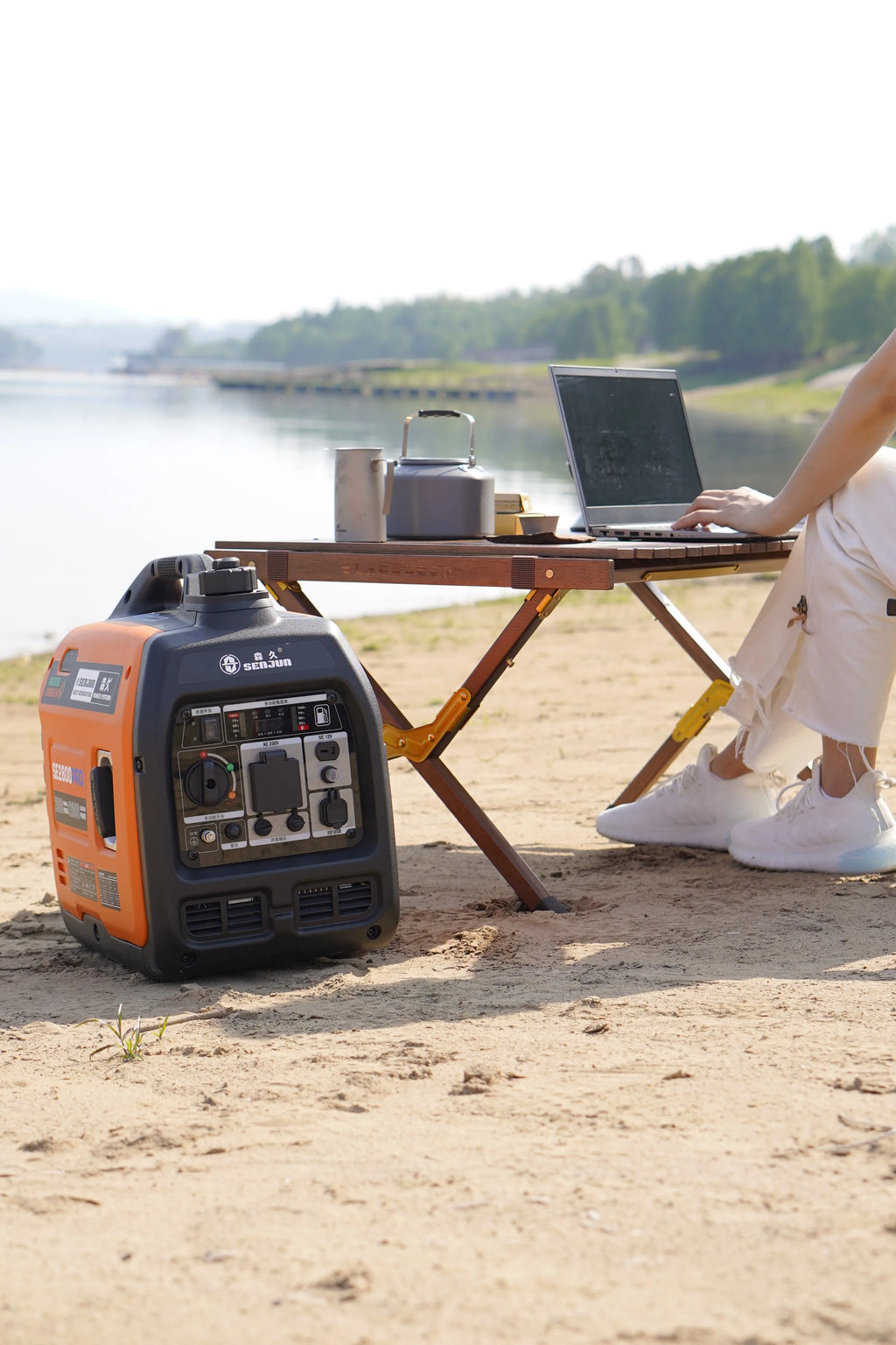 Générateur essence KENA 3-6 kW à onduleur – Générateur portable ultra silencieux pour la maison et le camping