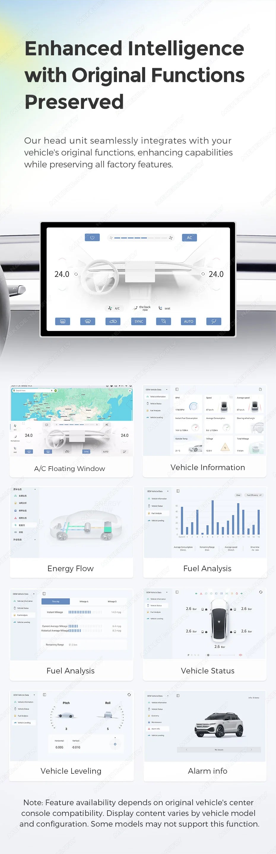 DUDUAUTO DUDU7 Android 13 Autoradio met GPS & CarPlay voor Renault Megane 2 (2002–2009)