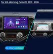 Autoradio Junsun CarPlay et Android Auto – Kia Picanto 2011–2014 – Navigation multimédia Android 12