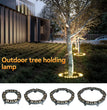 🌳 Solar Tree Hug LED Tuinlamp – IP65 Waterdichte Boomverlichting (Modern Design)