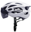🚴 Casque de vélo LOCLE avec lunettes magnétiques – Casque VTT et vélo de route ultraléger avec visière pare-soleil