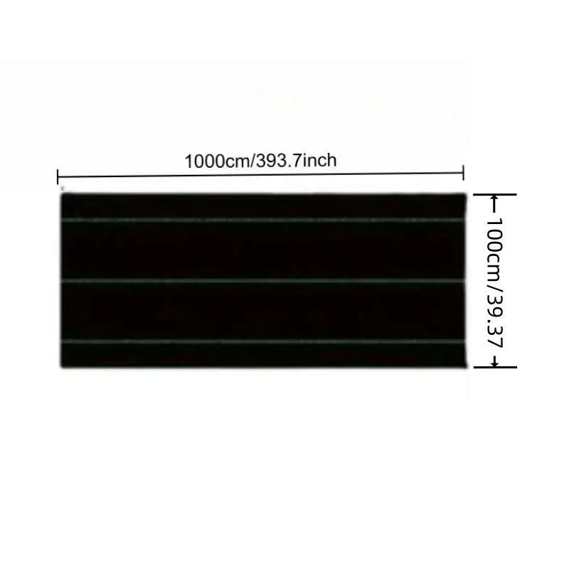 Tuin Anti-Worteldoek 10 x 1 Meter – Heavy-Duty Weed Barrier Gronddoek (PE)