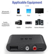 Bluetooth 5.2 Audio Receiver met NFC – Draadloze AUX & RCA Adapter voor Auto, Speakers en Versterkers
