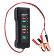 Testeur de batterie 12 V pour voiture – Testeur d'alternateur et analyseur de batterie – Vérificateur de système de charge
