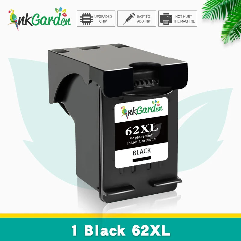 Ink Garden 62XL Compatible Ink Cartridge – Vervangende Inkt voor HP Envy & OfficeJet