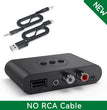 Bluetooth 5.2 Audio Receiver met NFC – Draadloze AUX & RCA Adapter voor Auto, Speakers en Versterkers