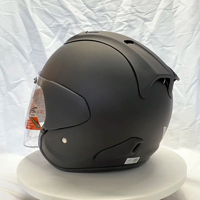 🏍️ Casque Moto Jet 3/4 – Casque Rétro Cruiser & Harley Homologué DOT/ECE