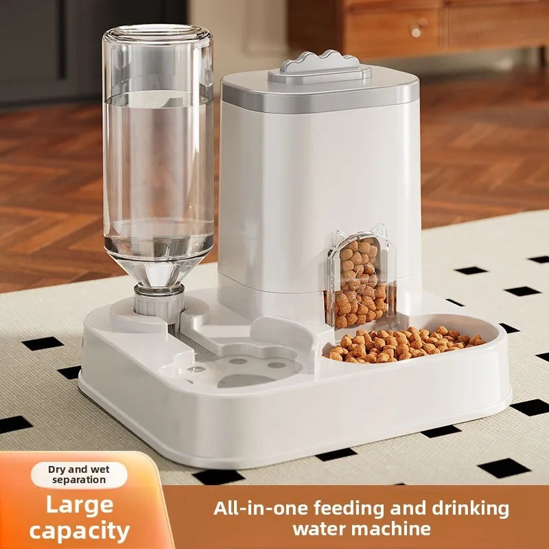 Grote Automatische Voer- en Waterdispenser voor Honden & Katten