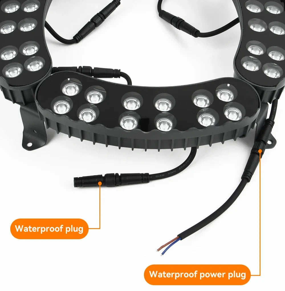 🌳 Solar Tree Hug LED Tuinlamp – IP65 Waterdichte Boomverlichting (Modern Design)