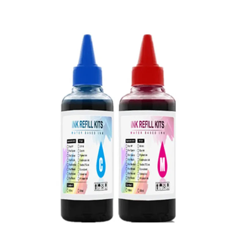 CFINK Ink Refill Kit 100ML – Compatible met 67XL, 65XL, 64XL, 63XL, 62XL, 664XL & Meer