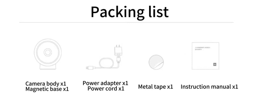 Xiaomi Smart IP-Kamera Standard Edition 2K – 2K HD-Sicherheitskamera mit Nachtsicht und KI-Alarm