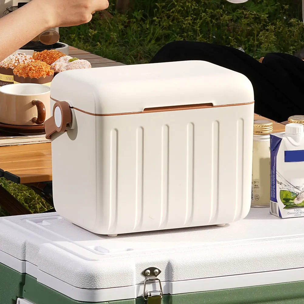 Apwikoger 6L Camping Koelbox – Draagbare Geïsoleerde Cooler voor Camping, Strand & Picknick