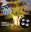 🌳 Solar Tree Hug LED Tuinlamp – IP65 Waterdichte Boomverlichting (Modern Design)