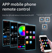 Podofo 1DIN Bluetooth Autoradio MP3 Speler – FM Radio, USB, AUX & TF Kaart met Afstandsbediening