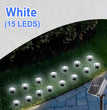 🌟 Lampe de chemin solaire à LED – 15/30 LED avec 8 modes d'éclairage (étanche)