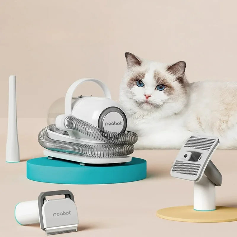 Huisdier Trimmer & Grooming Kam – 2-in-1 Haartrimmer voor Honden en Katten