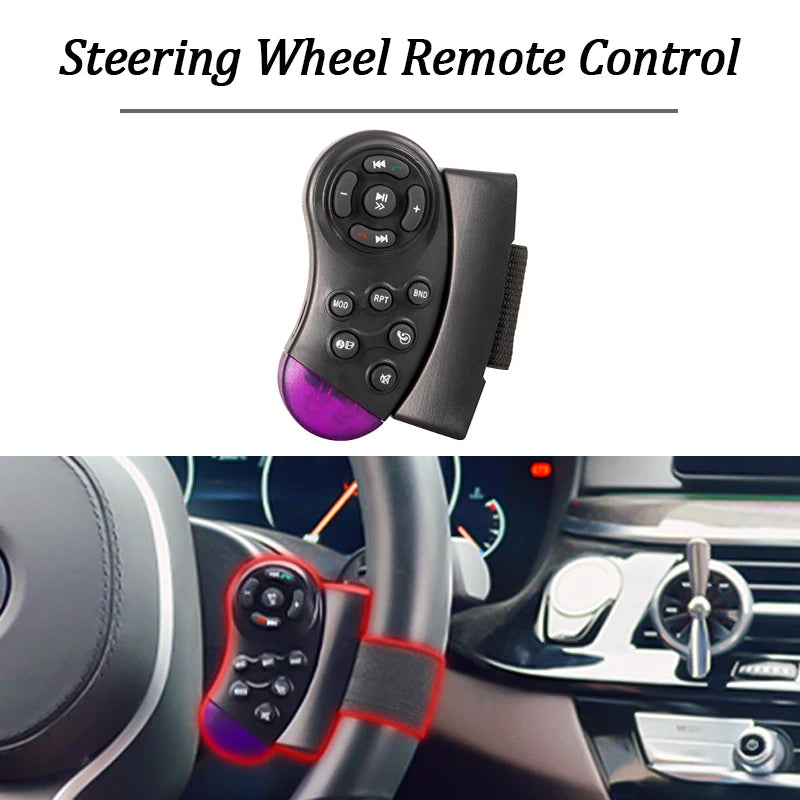 Autoradio MP3 Bluetooth SINOVCLE 1DIN – Radio FM 4 x 60 W avec USB, AUX et lecteur de carte TF + télécommande