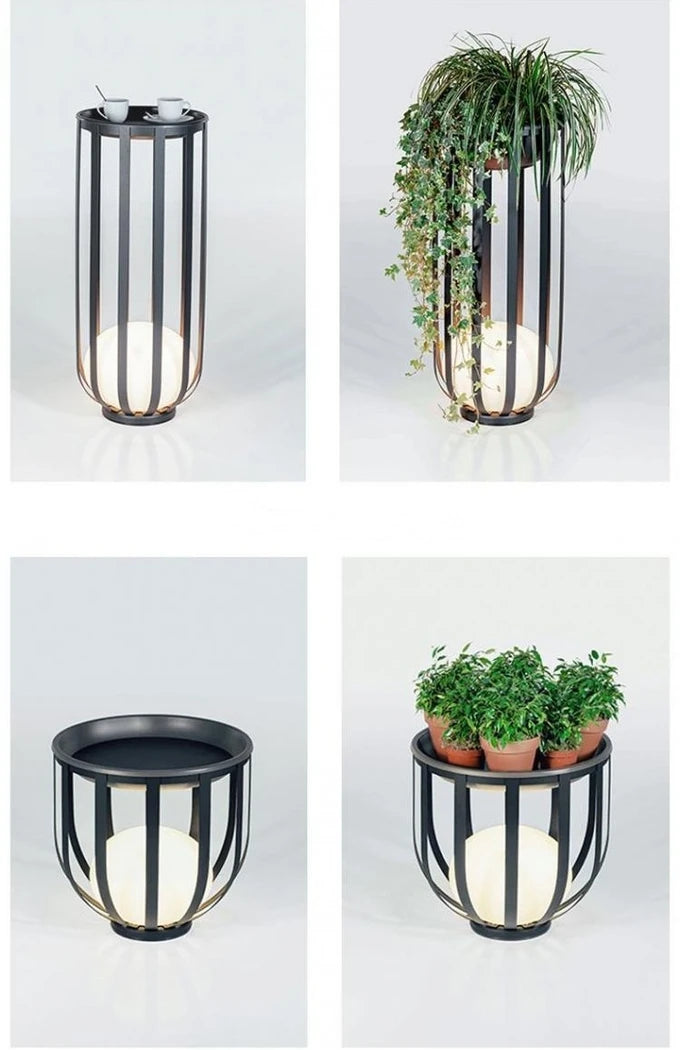 🌿 XMSJ / JYLIGHTING Solar-Pergola-Gartenleuchte – Moderne LED-Außenleuchte IP65 (Edelstahl/Aluminium)