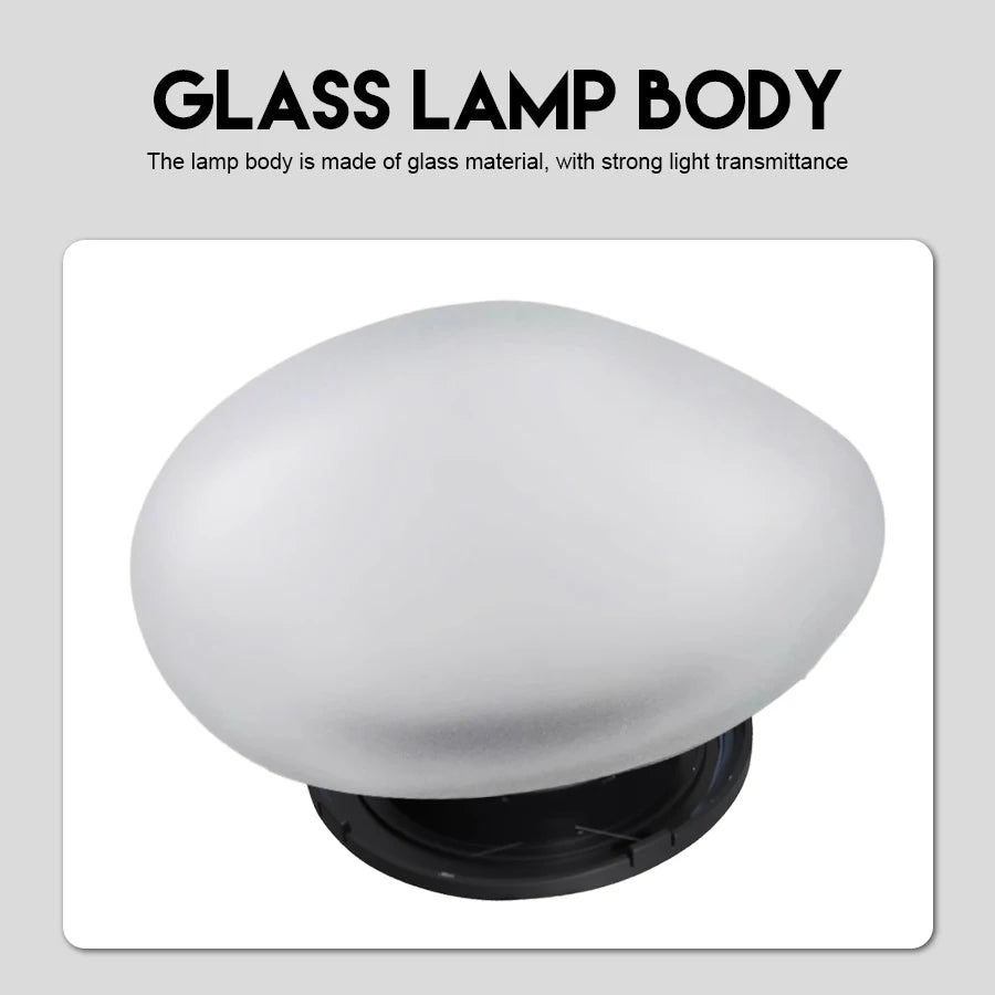 NEWBIRTH Solar-Steinlampe – Wasserdichte Solar-Gartenbeleuchtung IP65