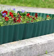 Bordure de jardin flexible – Design ondulé, résistante aux mauvaises herbes, séparation des bordures
