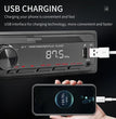 Podofo 1DIN Bluetooth Autoradio MP3 Speler – FM Radio, USB, AUX & TF Kaart met Afstandsbediening