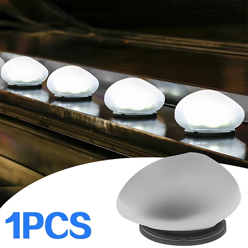 NEWBIRTH Solar-Steinlampe – Wasserdichte Solar-Gartenbeleuchtung IP65