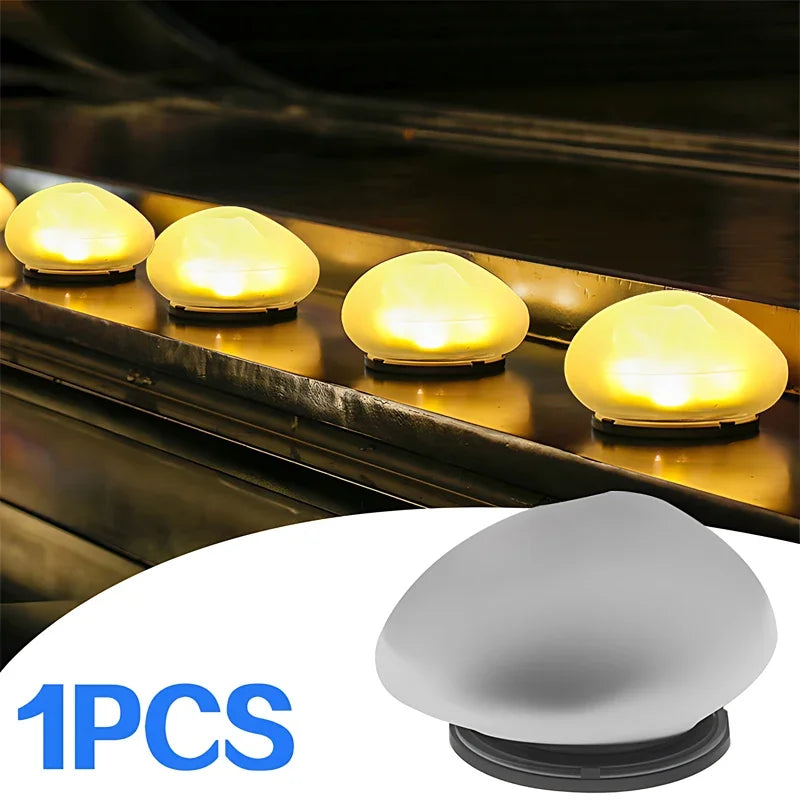 NEWBIRTH Solar-Steinlampe – Wasserdichte Solar-Gartenbeleuchtung IP65