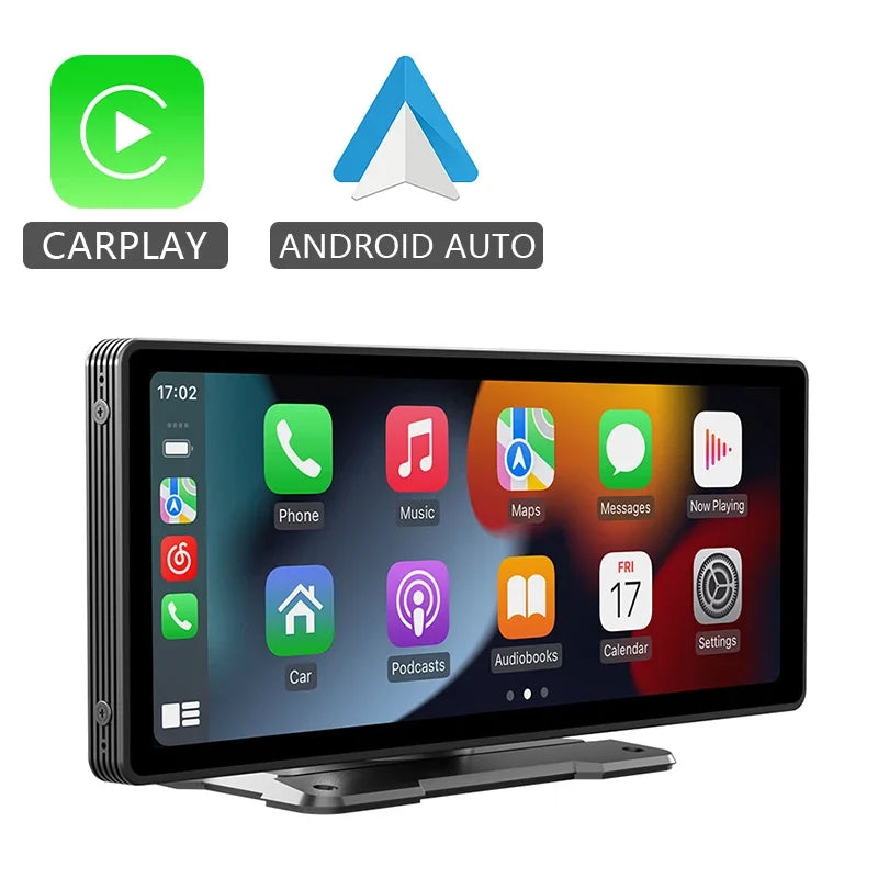 10.26" Car Mirror Radio Multimedia Player – Wireless CarPlay & Android Auto met Bluetooth