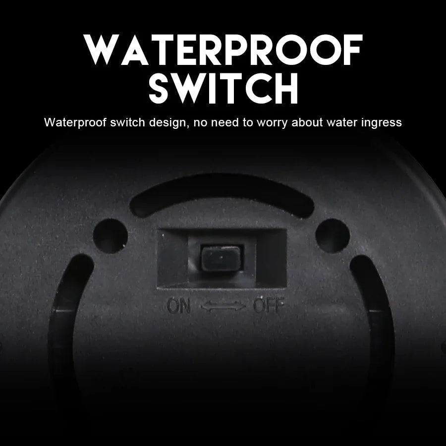 NEWBIRTH Solar-Steinlampe – Wasserdichte Solar-Gartenbeleuchtung IP65