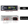 Autoradio MP3 Bluetooth SINOVCLE 1DIN – Radio FM 4 x 60 W avec USB, AUX et lecteur de carte TF + télécommande