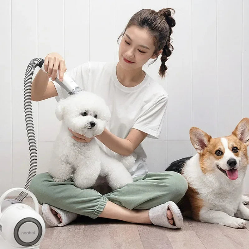 Huisdier Trimmer & Grooming Kam – 2-in-1 Haartrimmer voor Honden en Katten
