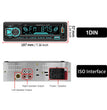 Hippcron 1DIN Bluetooth-Autoradio mit MP3-Player – 4x60W FM-Radio mit USB-, TF- und AUX-Anschluss