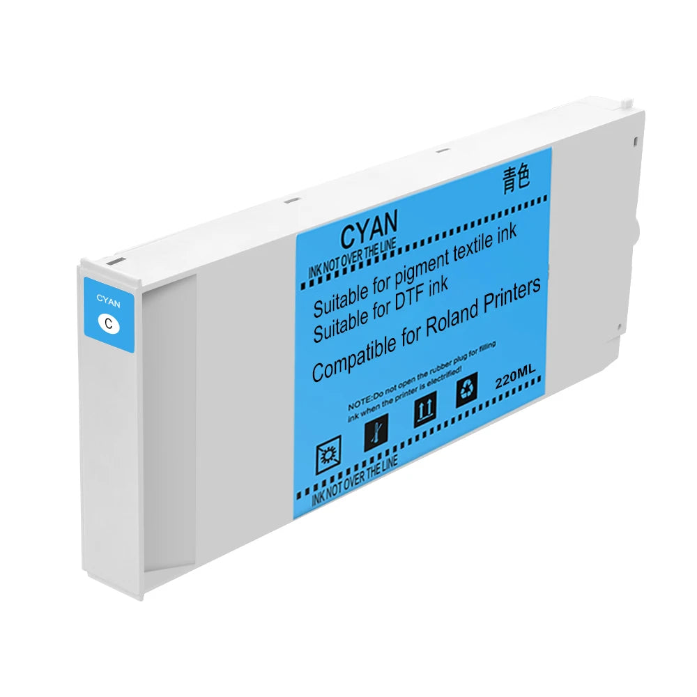 Cartouche d'encre OCBESTJET DTF 220 ml pour Roland BY-20 et BN-20D
