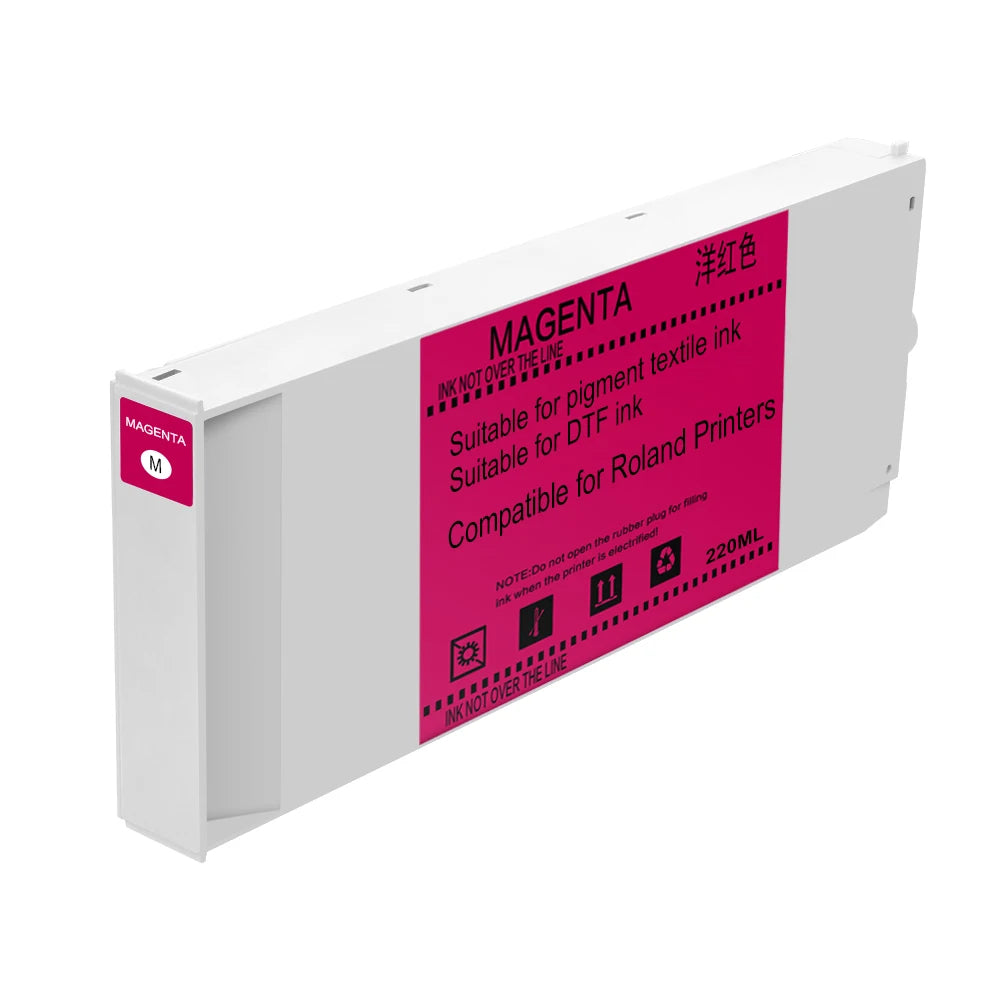 Cartouche d'encre OCBESTJET DTF 220 ml pour Roland BY-20 et BN-20D