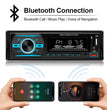 Hippcron 1DIN Bluetooth-Autoradio mit MP3-Player, UKW-Radio, USB, AUX und TF-Kartensteckplatz – 60 W