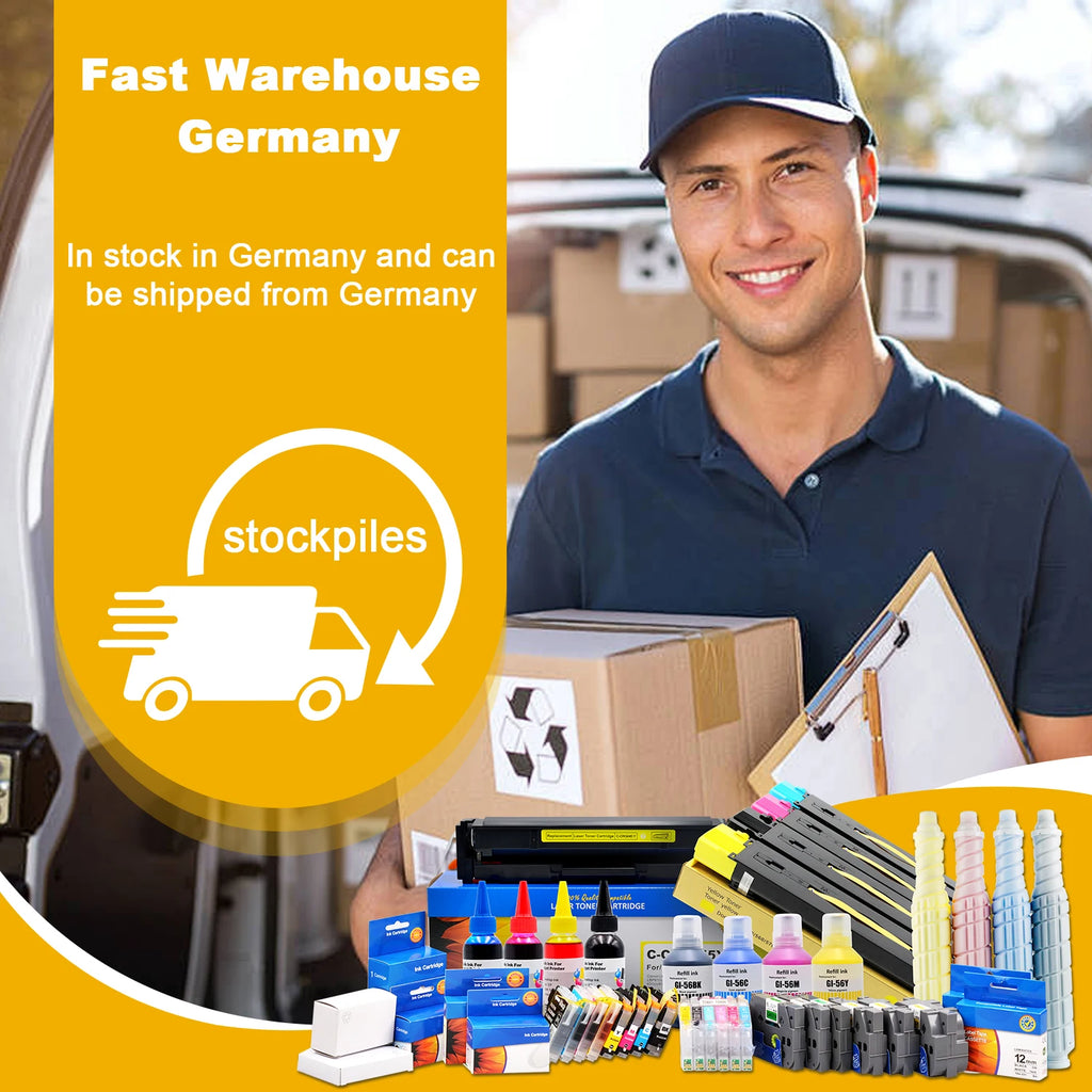 Tatrix 62 / 62XL Premium Gereviseerde Inktcartridge (Kleur) voor HP ENVY & OfficeJet