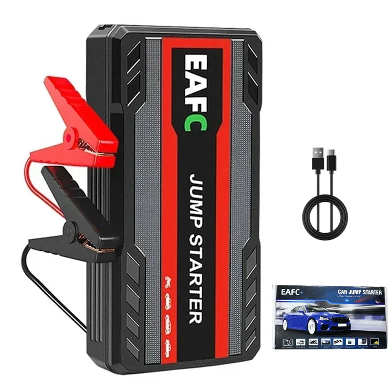 EAFC 2000A Starthilfegerät für Autos – 12V Batterieverstärker & Powerbank (600A / 2000A)