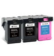 Reprinpic 664XL Tintenpatrone, kompatibel mit HP DeskJet Druckern